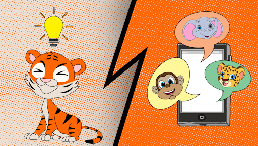 Jungle animals for kids | Tiger and Tim